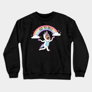 Unicorn rainbow Onesie Crewneck Sweatshirt